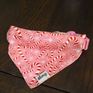 Pink Candy Cane Kids Bandana
